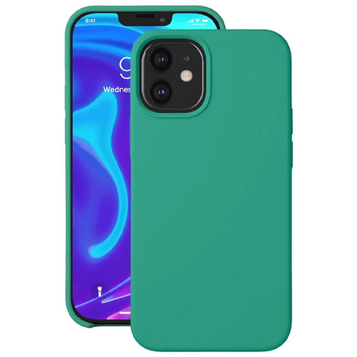 Накладка силиконовая Deppa Liquid Silicone Case Apple iPhone 12/12 Pro Green фото 