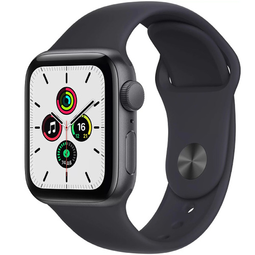 Умные часы Apple Watch SE GPS 40mm Aluminum Case with Sport Band Black фото 