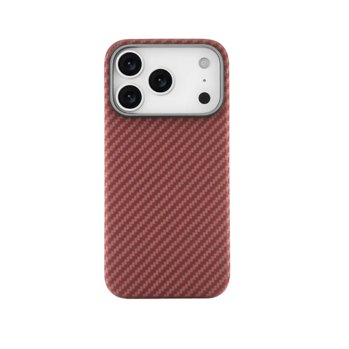 Накладка защитная uBear Supreme Case Kevlar Magsafe iPhone 18 Pro Max Burgundy фото 