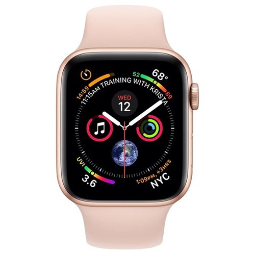Умные часы Apple Watch Series 4 40mm A1977 Aluminum Case with Sport Band Rose Gold фото 