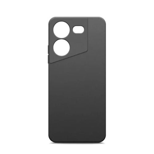 Накладка силиконовая BoraSCO Silicone Case Tecno Pova 5 Black фото 