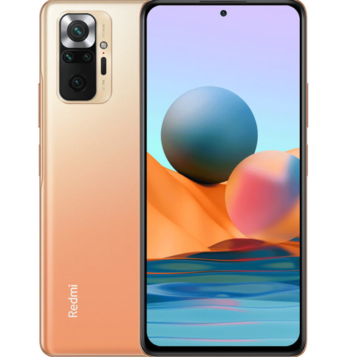Телефон Xiaomi Redmi Note 10 Pro 128Gb Ram 6Gb Gold фото 